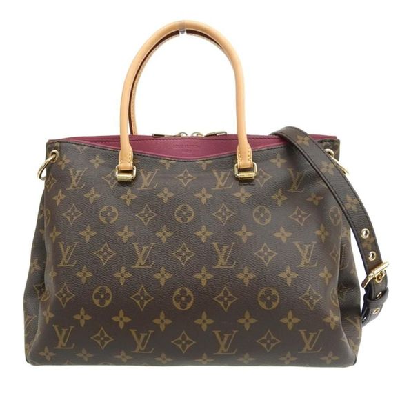 Louis Vuitton Pallas Handbag Shoulder Bag Monogram - Picture 1 of 6